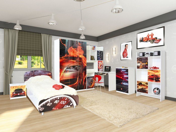 Детско модулно обзавеждане Мулти Гонки